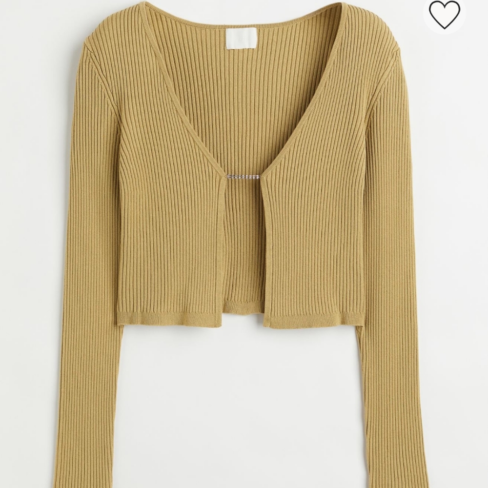 New H&M Open Front Sweater